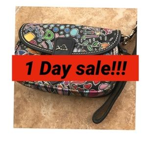 Authentic Dooney & Bourke wristlet